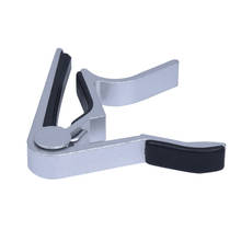 HOT CAPO capo clamp folk acoustic classic electric guitar silver metal 2024 - buy cheap