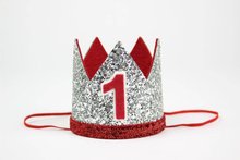 Sombrero de primer cumpleaños para bebé y niño, corona de primer cumpleaños, primer pastel, traje de primer cumpleaños, accesorio para el cabello 2024 - compra barato