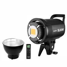 Godox SL-60W 5600K LED Foto Lamp Bowens LED Video Shoot Light For Photo Phone DSLR Camera Lighting Studio Photography 2024 - buy cheap