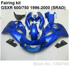 Blue Bodywork kit for Suzuki fairings GSXR750 96 97 98 99 00 fairing kit GSXR600 1996 1997 1998 1999 2000 LN02 2024 - buy cheap