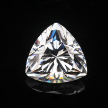 trillion cut 4*4mm synthetic diamonds stone gem loose E/F moissanites 2024 - buy cheap