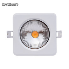 Lámpara de baño impermeable IP65 Dimmable12W/15W, foco empotrable LED de techo, luz descendente LED para baño, ducha, habitación, iluminación para Sauna 2024 - compra barato