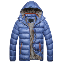 2017 New Brand Winter Jacket Men Parkas Thick Hooded Coat Mens Jackets Bomber Male Windbreaker High-grade Plus Size M-5XL,SEA112 2024 - buy cheap