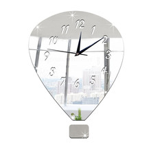Современные настенные часы "сделай сам", 3D зеркальная поверхность, наклейка, Декор для дома и офиса, настенная наклейка, товары для дома и сада 2024 - купить недорого