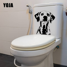 YOJA 20.2X23.1CM Dalmatians Dog Animal Pet Wall Decal Toilet Stickers Living Room Home Decor T5-1505 2024 - buy cheap