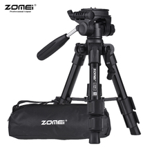 Zomei-Mini trípode Q100 para mesa de viaje, ligero, para cámara de escritorio, Canon, Nikon, DSLR, para teléfono móvil 2024 - compra barato