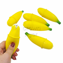 Популярный Забавный Банан сжимает забавные мягкие животные Антистресс игрушка снятие стресса приколы розыгрыши подарок розыгрыши трюк Вечерние 2024 - купить недорого