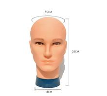 Оптовая продажа мужской головы модель манекен кронштейн шапка из искусственного волокна шарф головы манекен моделирование людей носить подставки под парик дисплей поддельная модель C516 2024 - купить недорого