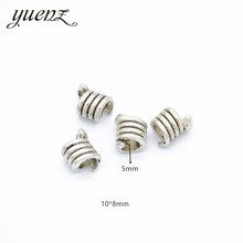 YuenZ 20pcs Antique Silver color Big Hole screw thread Beads Fit European Charm Jewelry Accessories DIY Findings R139 2024 - buy cheap