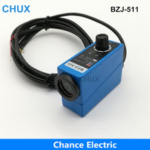 Chux sensores populares máquina de embalagem sensor infravermelho BZJ-511 cor marca sensores interruptor óptico 2024 - compre barato