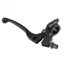 Black Aluminum Easy to Install 22mm 7/8in Handlebar Folding Clutch Lever with Perch for 50CC - 125CC Dirt Pit Bike 2024 - buy cheap