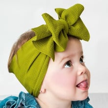 Big Bowknot Bebê Headbands Headwraps Atados Infantil Meninas Da Criança Bebe Arcos Headwear Turbante 2024 - compre barato