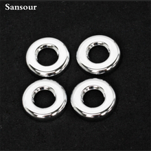 Sansour-cubierta de anillo de cerradura de puerta de coche, accesorios de 4 uds, ABS, cromado, para Jeep Liberty Compass 2011-2015 2024 - compra barato