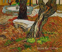 oil reproduction The Bench at Saint Remy by Vincent Van Gogh Canvas Painting Hand painted High quality 2024 - buy cheap