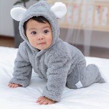 New Born Baby Inflant Rompers Kids Cartoon Pajamas For Children Hooded Sleepwear Boys Girls Romper Winter Warm Overalls Jumpsuit 2024 - buy cheap