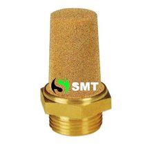 Free Shipping  50PCS/Lot , M12 Male Thread Valve Pneumatic Brass Muffler Silencer A-M12 Thread 2024 - buy cheap