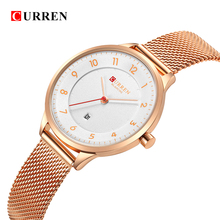 Curren 9035B Fashion women's watches Stainless Steel Gold watch women Curren Hot Selling Ladies Watch Quartz women watches 2024 - buy cheap