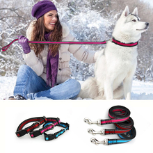 Pet Dog Collar Leash Set Dog Leash Rope For Small Reflective Puppy Collar Lead Cat Pitbull Dog-Collar Pet Leash Harness Products 2024 - buy cheap