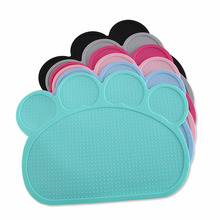 Waterproof Pet Mat for Dog Cat Silicone Pet Food Pad Pet Bowl Drinking Mat Dog Feeding Placemat easy Washing 2024 - buy cheap