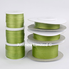 256 Forest Green 100% Pure Silk Ribbon for Embroidery Handcraft Double Face Taffeta Silk Tape 2/4/7/10/13/20/25/32mm,10/30/100m 2024 - buy cheap