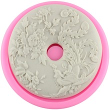 Classical Peacock Silicone Fondant Molds Flower Cake Cookie Mold 3D Craft Cake Decorating Tools Chocolate Candy Moulds 2024 - buy cheap