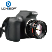 Lightdow-lente de la Cámara de enfoque Manual de gran apertura para Canon 550D 760D 77D 80D 5D4 Nikon D5100 D7100 D810 D750, 50mm F1.4 2024 - compra barato