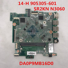 Placa-mãe para laptop 14t-ax00 14t-ax000, 905305 a 601, 905305 a 501, cpu sr2kn n3060, 100% testada, frete grátis 2024 - compre barato