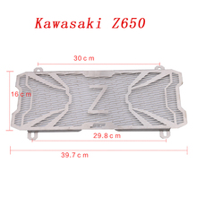 For Kawasaki z650 Ninja 650 Motorcycle Stainless Steel Radiator Grille Guard Gill Cover Protector Protection 2024 - buy cheap