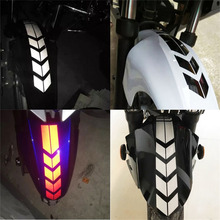 Electric Motorcycle Reflective Sticker Wheel Car Decal on Fender Waterproof Motorcycle Car Sticker 34x5cm 2024 - buy cheap