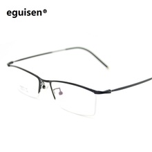 Marco para gafas de lectura para hombre, montura de gafas para miopía, de aleación, superligera, grabado, para miopía, ancho-140 2024 - compra barato