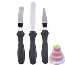 Blade Angled espatula decoracao do bolo 3pc spatula Cake Icing Spatula Smooth Filling Tool Cutter Set Baking Pastry Tool 04043 2024 - buy cheap