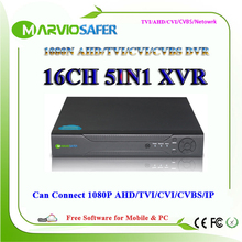 Sistema de grabación de vídeo CCTV, 16 canales, 1080N, AHD-NH, AHD, TVI, CVI, DVR, AVR, TVR, HVR, XVR, cámara de vídeo, se puede conectar a AHD-H 2024 - compra barato