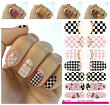 K649  New fashion water transfer foil nail stickers all kinds of nail art design patterns fashion decorative decal 2024 - buy cheap