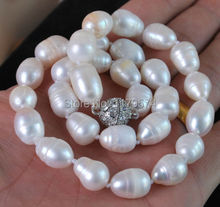 Akoya-collar de perlas cultivadas de 11-13MM, nuevos y modernos encantadores, Cierre magnético, diseño de joyería de moda, 18 ", W0240 2024 - compra barato