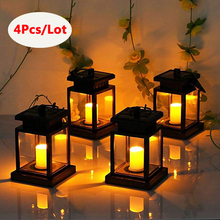 Solar Candle Light Hanging Umbrella Lights Portable Lantern Garden Lamp Flameless Candles Flickering Home Candlelight Dinner 2024 - buy cheap