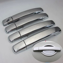 FUNDUOO новые ABS хромированные покрытия для дверных ручек отделка для Nissan Sentra 2007-2011 Nissan Maxima 2004-2008 Nissan Quest 2005-2009 2024 - купить недорого