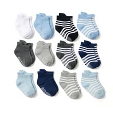 От 1 до 3 лет для маленьких мальчиков и девочек носки для маленьких мальчиков носки для девочек детские носки, 12 пар пара/лот 2024 - купить недорого