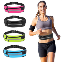 Riñonera para correr al aire libre, resistente al agua, soporte para teléfono móvil, cinturón para trotar, bolso de vientre para hombre y mujer, bolsa deportiva para gimnasio y Fitness 2024 - compra barato