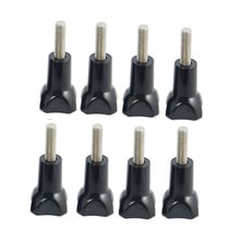 Quality New Arrival for GoPro Accessories 8pcs/set Short  Screw Bolt Nut for Xiaomi Yi for GoPro Hero 1 2 3 3+ 4 Screw Mount 2024 - buy cheap