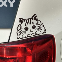 Adesivos estilizados para carro gato, adesivo fofo para laptop decalque para motocicleta caminhão 2024 - compre barato