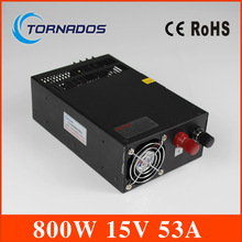 high quality switching power supply 15v 800w ac dc converter  indoor led driver For led strip display cctv and 3d printer 2024 - buy cheap