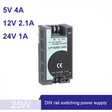 25 W 24 V 1A Mini tamanho Din Rail Única Saída de Comutação da fonte de alimentação 100-240 V de entrada 2024 - compre barato