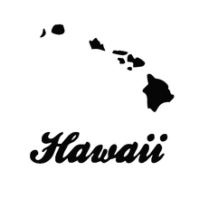 HAWAII Sign Car Decal Modern Vinyl Car Sticker Decor Black White L047 2024 - buy cheap