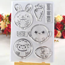 Animal Clear Stamp  for Scrapbooking Transparent Silicone Rubber DIY Photo Album Decor 2024 - buy cheap
