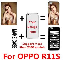 Funda con imagen personalizada para teléfono móvil OPPO R11S, carcasa con impresión de nombre de foto personalizable, bricolaje 2024 - compra barato