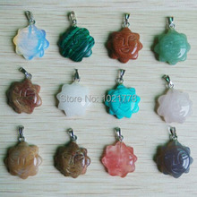 2018 new hot-selling natural stone The sun would pendant charms pendants  high quality 12pcs/lot  Wholesale Free shipping 2024 - buy cheap