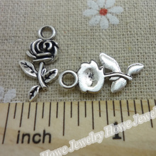34 pcs Charms Clover Pendant  Tibetan silver  Zinc Alloy Fit Bracelet Necklace DIY Metal Jewelry Findings 2024 - buy cheap