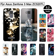 Funda de TPU para Asus Zenfone 3 Max, carcasa trasera de 5,2 pulgadas para Zenfone 3 Max, ZC520TL, 3 Max, ZC520TL 2024 - compra barato