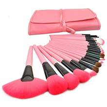 Professional 12/24Pcs Makeup Brushes Set With Brush Bag Powder Eyeshadow Lip Brush Beauty Cosmetic Tools Kit Pinceaux Maquillage 2024 - buy cheap