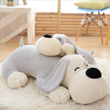 1Pc 25cm 60cm 80cm Large Size Soft Dog Plush Toy Animal Cartoon Pillow Cushion Cute Stuffed Dolls Pet Lovely kids Birthday Gifts 2024 - buy cheap